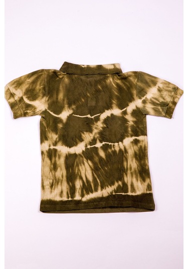 Erkek Çocuk Tshirt Polo Yaka A27 Yeşil