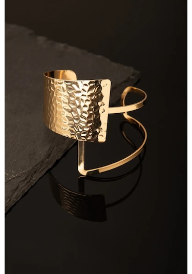 Dara Kadınlar İçin Geniş Bileklik 438290897 Altın