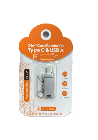 Zr967 Type-c Usb 2in1 Card Reader Fiyatları ve Özellikleri