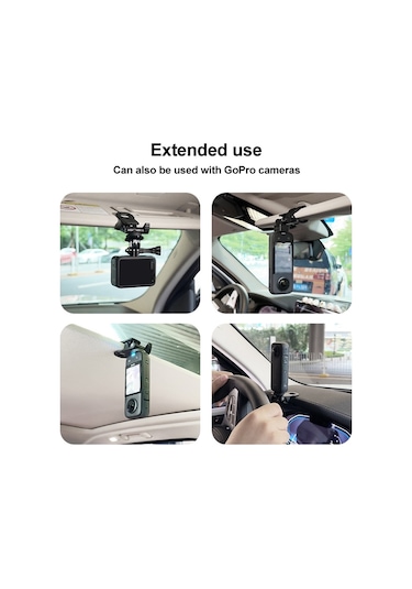 Sones Araba Güneşlik Braketi Tip B Telefon Kelepçe Montajı