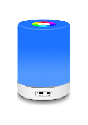 Gajeena Dokunmatik Kontrol 3 Parlaklık Ayarı Rgb Renkli Stüdyo Lambası, Yumuşak Işık, Gözlere Zararsız, 1200mah Batarya İle Beyaz