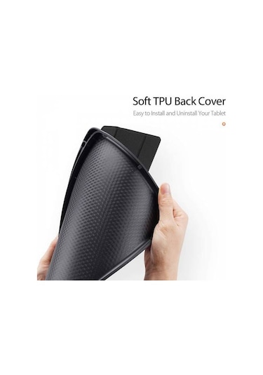 Polham Apple Uyumlu iPad 2019 7Th Gen Kılıf Kalem Yerli Standlı Mıknatıslı Kat