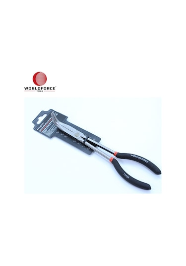 Worldforce 11428 11" 260 mm Uzun Kargaburnu Pense Kavisli Uç S2
Çelik Profesyonel Alet