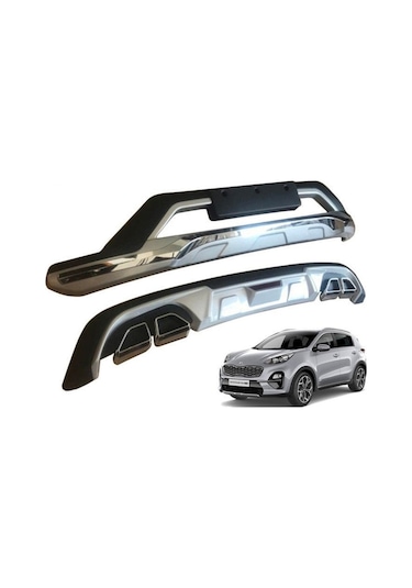 Autogp Kia Sportage Ön Ve Arka Koruma Difüzör 2019+ Makyajlı Agp-grd-2699