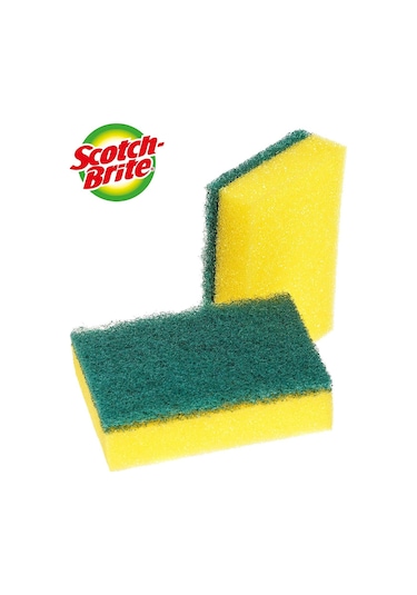 Scotch Brite Bulaşık Süngeri Yeşil 4'lü Klasik 4'lü