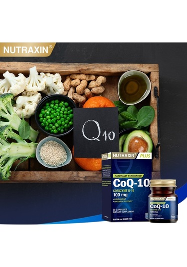 Nutraxin Koenzim Q10 100 Mg Takviye Edici Gıda 30 Yumuşak Kapsül - Coenzym, Coq10
