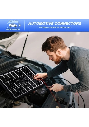 Besthome1 20w Güneş Şarj Paneli 7 Usb Portlu Taşınabilir Power Bank Dream011 Newaonasen Sku6177