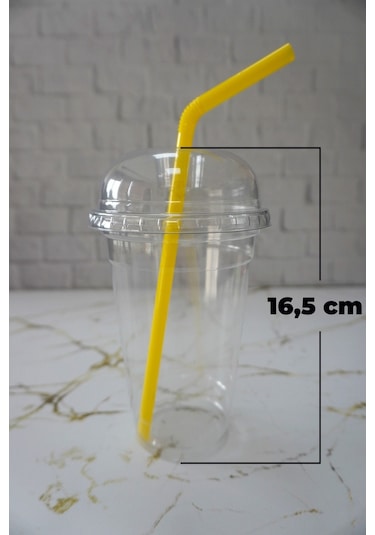 Plastik Bardak Milkshake Bardağı