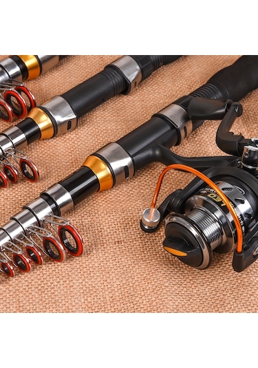 Leofıshıng Taşınabilir Teleskopik Mini Olta 1,5 M 4,92 Ft