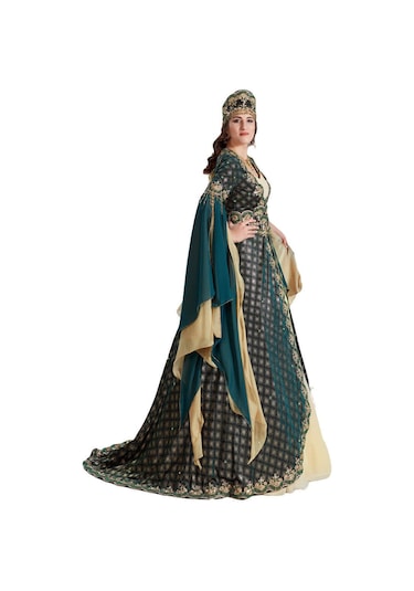 Ceyyiz Özel Dikim Bindallı Kına Elbisesi Eylül