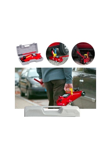 Carmind Arabalı Tekerlekli Araç Krikosu 2 Ton