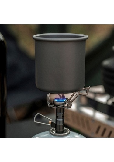 Bloomnest Yürüyüş Yanıcı Sırt Sırt Piş. Ocağı, 2500w, Gri Kamp Dışı Çanta Gri