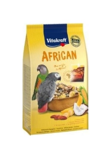 Vitakraft Afrika Papağan Yemi 750 Gr X 5 Adet
