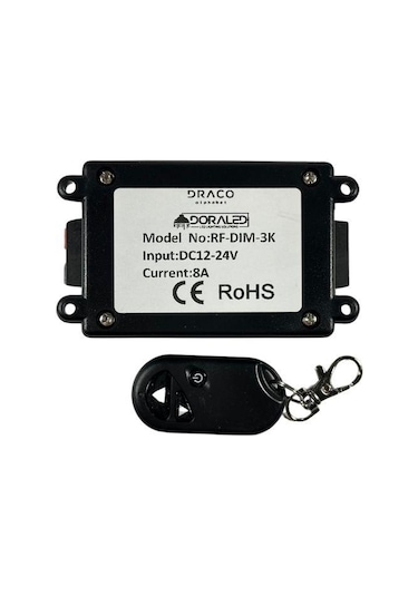 Kumandalı Led Dimmer Rf Led Dimmer Uzaktan Kumandalı 12a