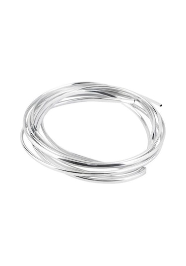 Fiat Bravo Uyumlu Nikelaj Kapı Bagaj Panjur Koruyucu Geçmeli 5 Metre Krom U Tipi