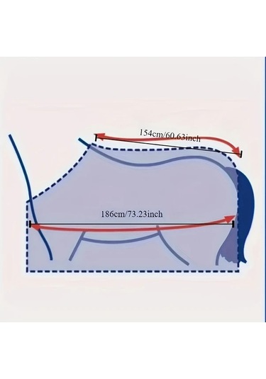 Elmpaly Büyük Boy At Sinek Filesi, Nefes Alabilir Mesh At Giysisi, Siyah