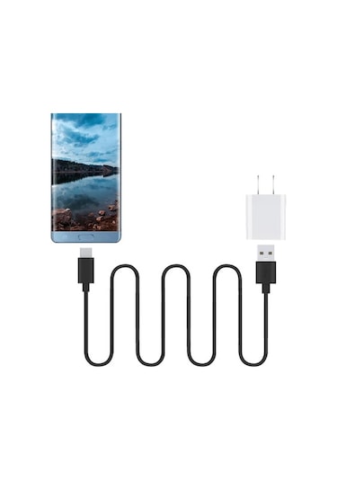 Omars Usb Type-C 3A Şarj Ve Data Kablosu - Siyah