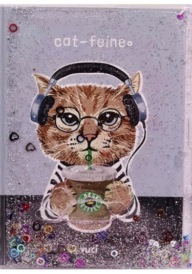 Vuki Kedi Sulu Kapaklı A5 Defter Vk-0109-06