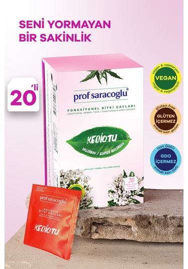 Prof Saracoglu Kediotu Bitki Çayı 20'li