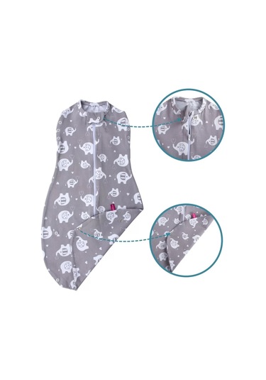 Sevi Bebe Yenidoğan Tulum Kundak Art-559 Çok Renkli