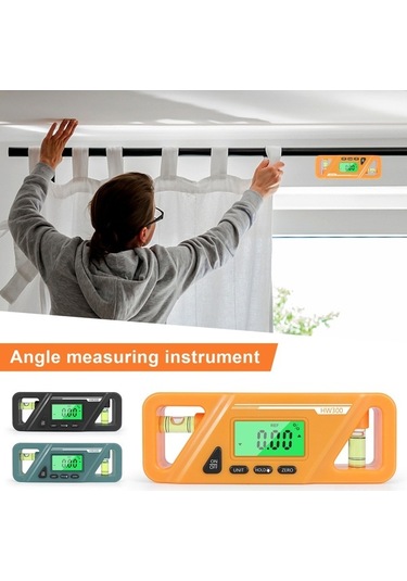 Novahub Dijital Açı Ölçer - Manyetik, Lcd Ekranlı, 360 Ölçüm - Hızlı Ve Hassas