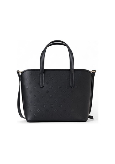 Pierre Cardin Logo Detaylı Siyah Kadın El Çantası 05pc25k102-p Siyah