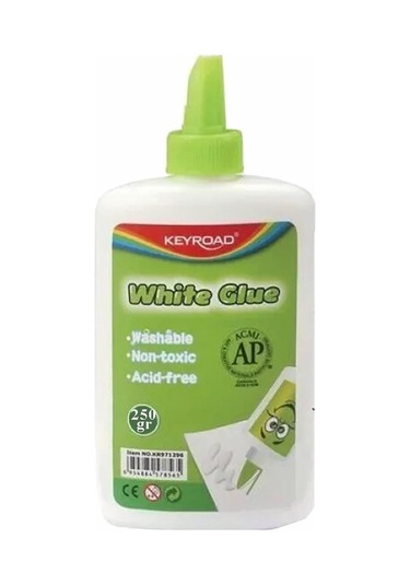 Beyaz Tutkal 250 Gr 1 Adet Keyroad Beyaz Mobilya Tutkalı 250 Gr Ahşap Tutkalı Su Bazlı Çok Amaçlı Beyaz Tutkal