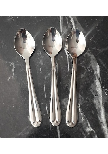 Nehir Saray Sade Tatlı Kaşığı Düzine 12'li