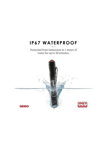 Nebo 6713 inspector 180 Lümen Led Fener 16lı Stand (Tek Adet) Çok Renkli