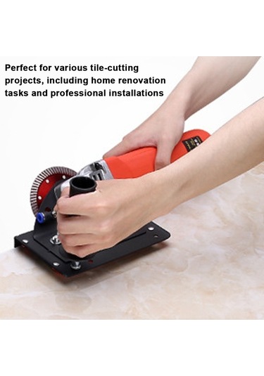 Pazly 100 Açılı Taşlama Standı: Evrensel Pah Kırma, 45 Taşınabilir Seramik/fayans Kenar Açma Kesim Braketi, Dayanıklı Paslanmaz Çelik