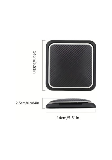 Chuangyinshop Evrensel Araç Telefon Tutucu - Siyah - İphone, Galaxy Uyumlu