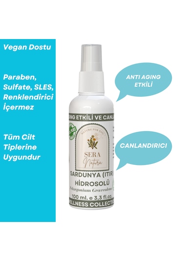 Sera Natura Sardunya Itır Hidrosolü 100 ML