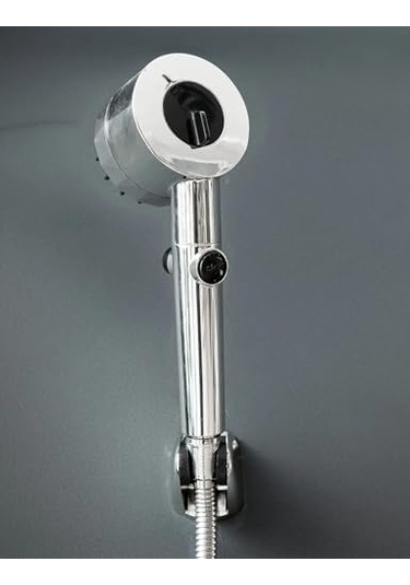 Masajlı Çok Fonksiyonlu Ayarlanabilir Duş Başlığı El Duşu 3 Modlu Ayarlanabilir Duş Başlığı,masajlı 3 Fonksiyonlu El Dus, Handshower Krom Siyah