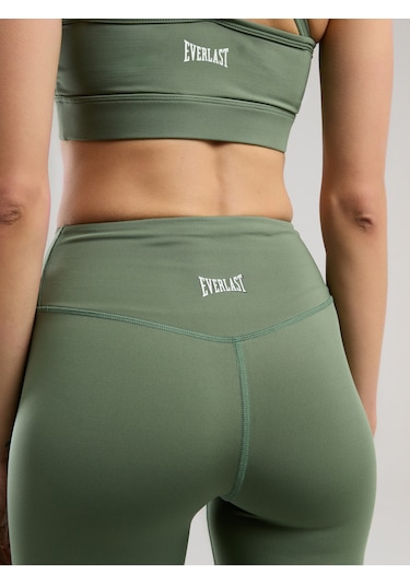 Everlast Everfit Training Essentials Haki Kadın Flat Tayt Haki
