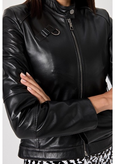 Brigida Siyah Deri Mont Siyah