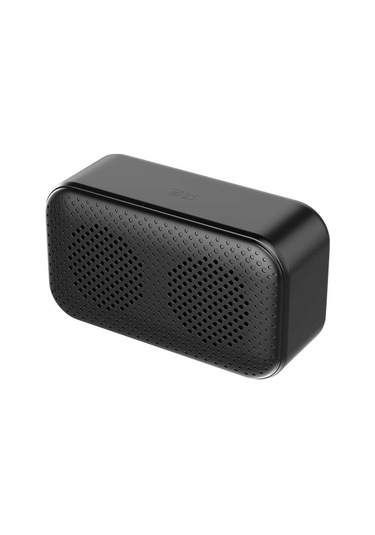 Çalar Saatli Ve Fm Radyolu Bluetooth Hoparlör Dijital Saat Ve Aynalı Tasarım 6w Ses Çıkışı Siyah