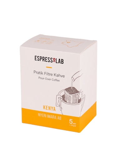 Kenya Nyeri Imara Ab Pratik Filtre Kahve - 5'li Paket | Hızlı Ve Kolay Demleme
