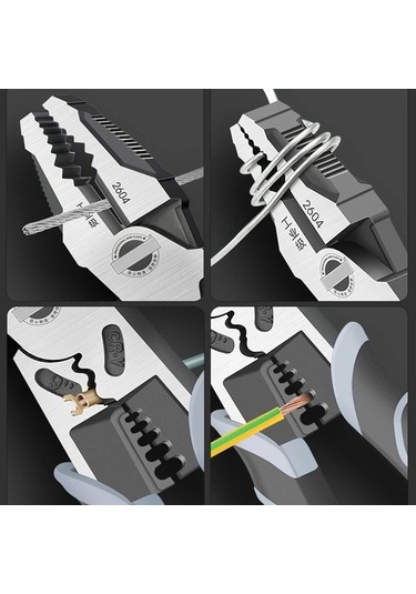 Maoyaya Evrensel Çok Fonksiyonlu Çapraz Pense Ve İğne Kargaburun Donanım Aleti