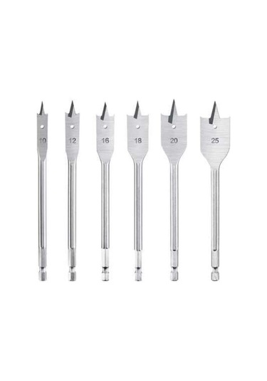 Sgs V6 Parça Ahşap Yaprak Matkap Ucu Seti