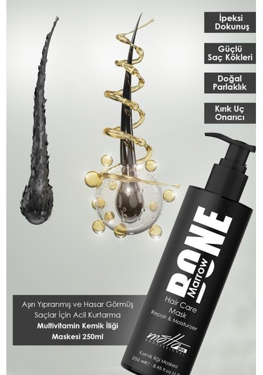 Motto Plus Bone Marrow Kemik İliği Saç Maskesi 250 ML
