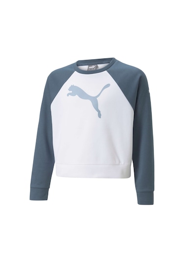 Puma Modern Sports Genç Sweatshırt 670192 02 Beyaz