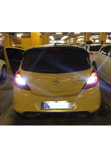 Opel Corsa D Beyaz Led Geri Vites Ampulü T15