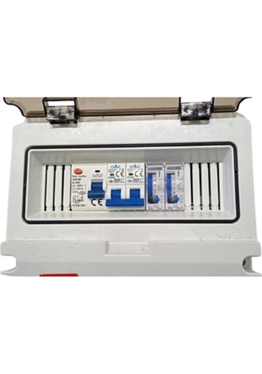 Havuz Kumanda Panosu 1 Pompa 1 Grup Lamba Kaçak Akım Rölesi, Zaman Saati Monofaze-toptancıyızbiz