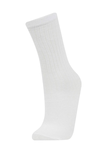 Defacto Kız Çocuk 2'li Pamuklu Uzun Çorap C2921A8NSWT1