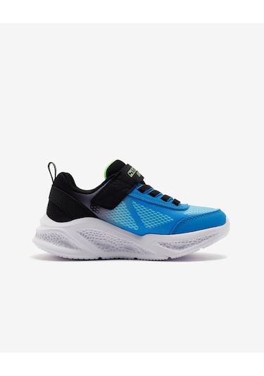 Skechers Skechers Meteor-lights - Krendox Büyük Erkek Çocuk Siyah Işıklı Spor Ayakkabı 401495l Bkbl