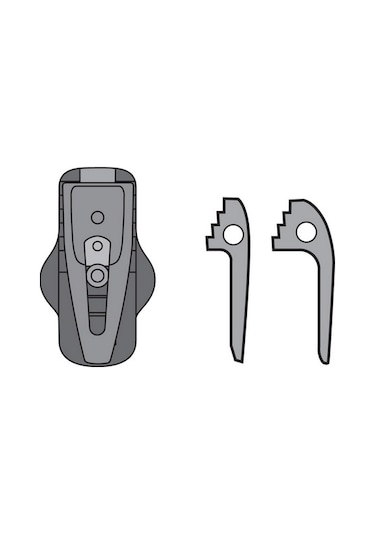Vaude Step Adjust Oversize Hook Takım Mavi - Beyaz