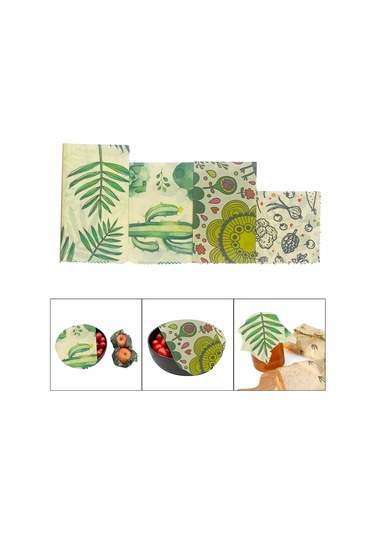 Suntek Ekmek Sarma Için Balmumu Gıda Sarar Sıfır Atık Yeşil