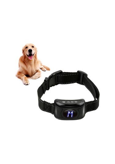 Suntek Köpek Şok Eğitim Tasması Su Geçirmez Şarj Siyah