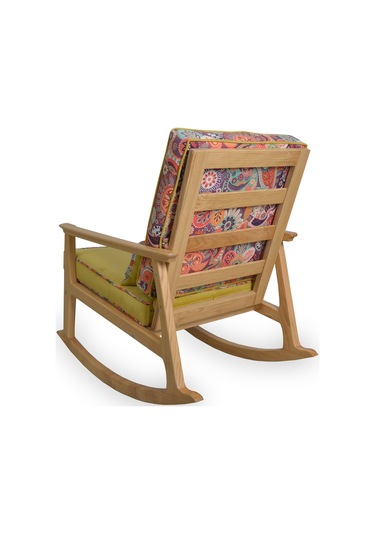 Asedia Asedia Iskandinav Kestane Sarı Retro Sallanan Bahçe Koltuğu Sarı