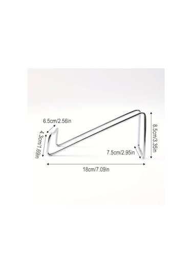 Honeybeeshop Gül Altın 1 Adet Dökme Demir Şarap Rafı Yığın Tasarım Dayanıklı Isıya Dayanıklı Ev Bar